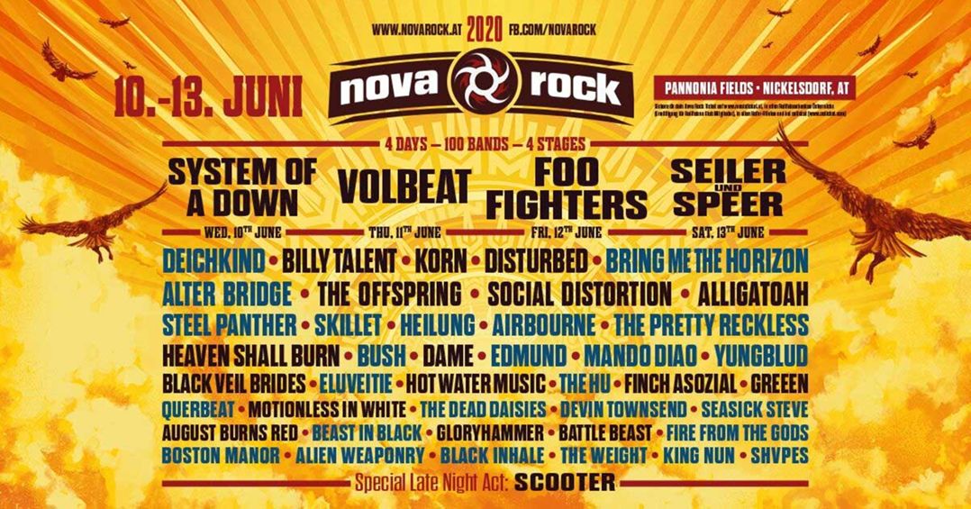 Nova Rock - Anreise Mittwoch Nova Rock - Anreise Mittwoch Logo