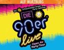 Die 90er live Würzburg Logo