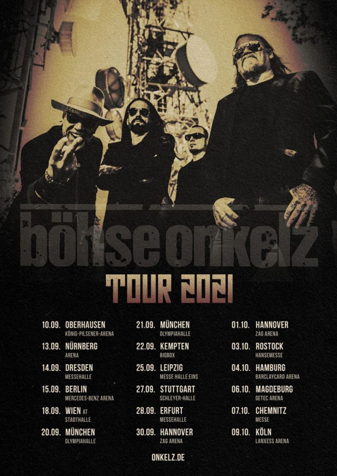 Böhse Onkelz Tour | Oberhausen Böhse Onkelz Tour | Oberhausen Logo