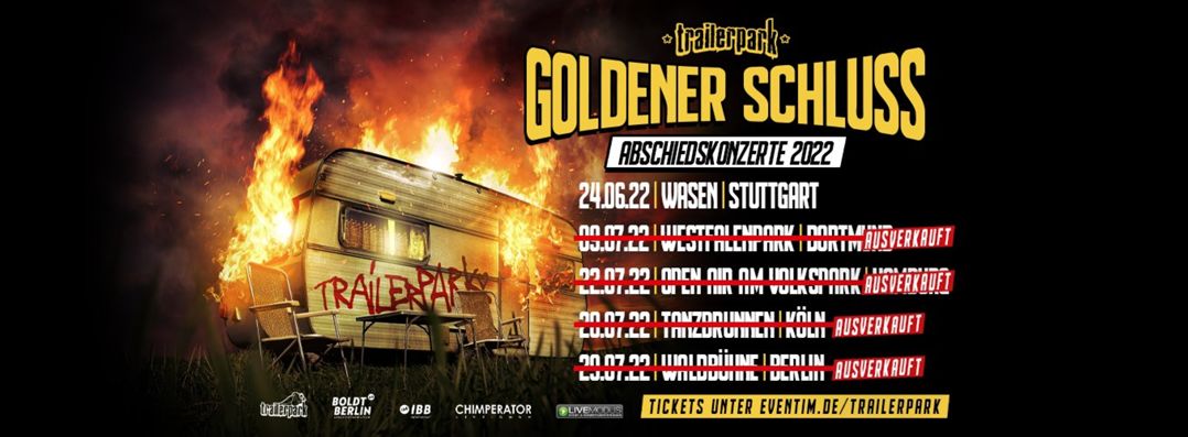 Trailerpark - Goldener Schuss Logo