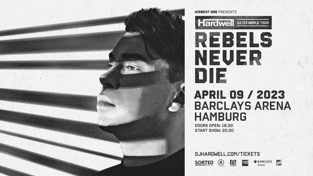 Hardwell REBELS NEVER DIE | Hamburg Hardwell REBELS NEVER DIE | Hamburg Logo