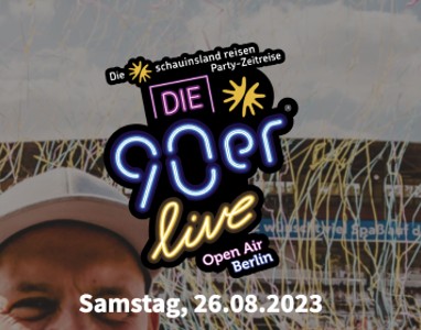 Die 90er live Berlin - Bustour