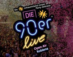 Die 90er Live - Koblenz Logo
